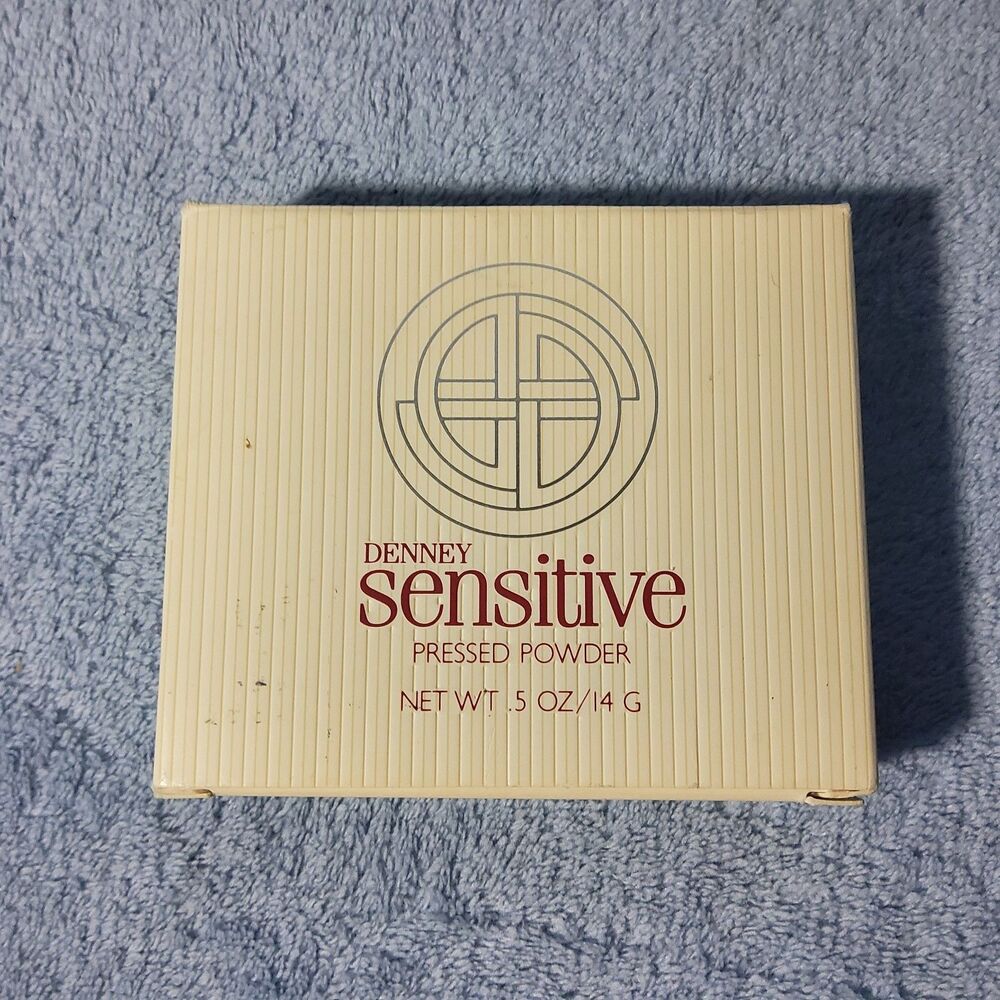 Vintage Frances Denney Sensitive Pressed Powder Translucent 1-Neutral Sealed Box